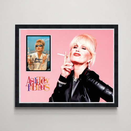 Joanna lumley genuine signed - genuine,