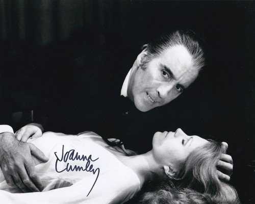 Joanna lumley autografo - lumley,
