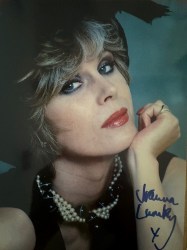 Joanna lumley genuine signed - joanna,