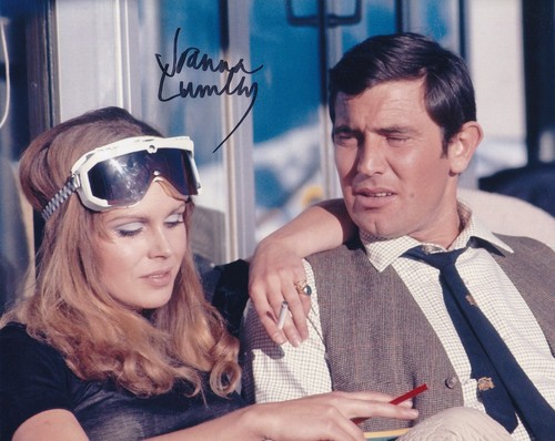 Joanna lumley autografo - lumley,