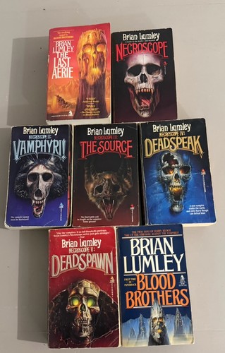 Necroscope lot books - necroscope, lot: