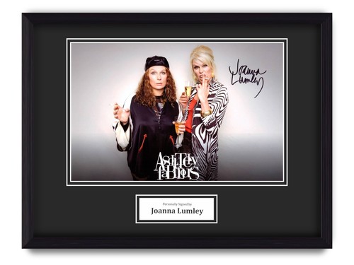 Joanna lumley signed 16x12 - joanna,
