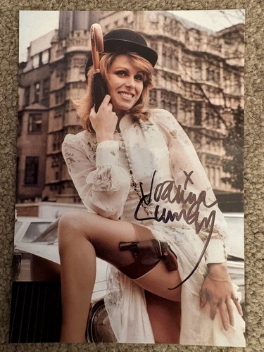 Signed photo joanna - photo, lumley