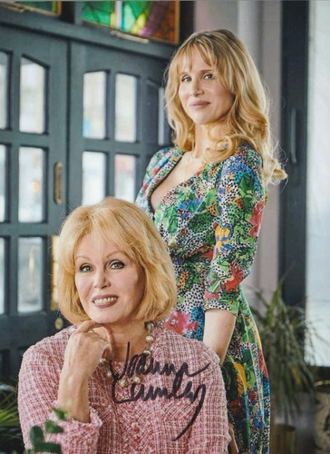 Joanna lumley hand signed - lumley,