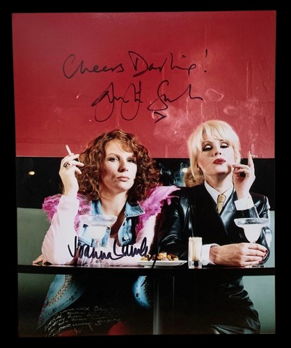 Signed joanna lumley - joanna, jennifer